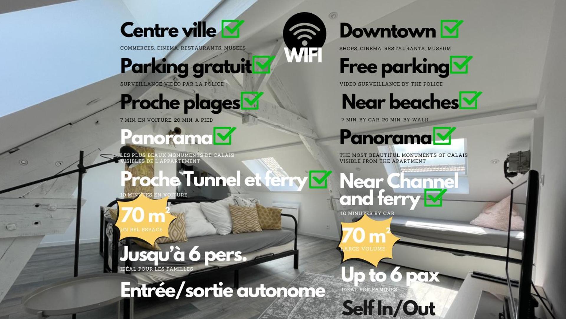 Les Paddocks Du Dock I - Appart Tout Confort Καλέ Εξωτερικό φωτογραφία